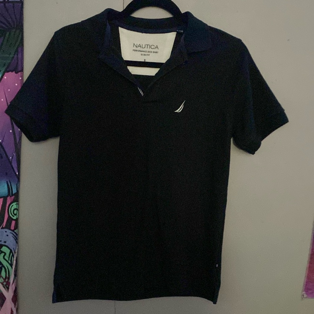 black Nautica button up size small